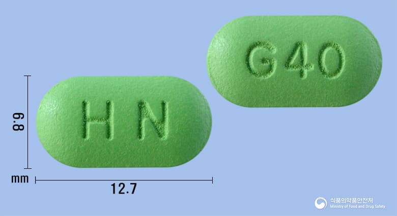 하나징코엠정40밀리그램(은행엽건조엑스)