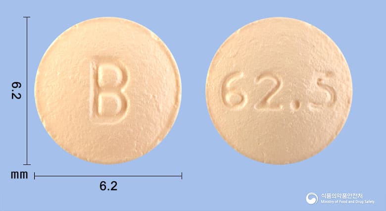 카나보센정62.5밀리그램(보센탄수화물(미분화))