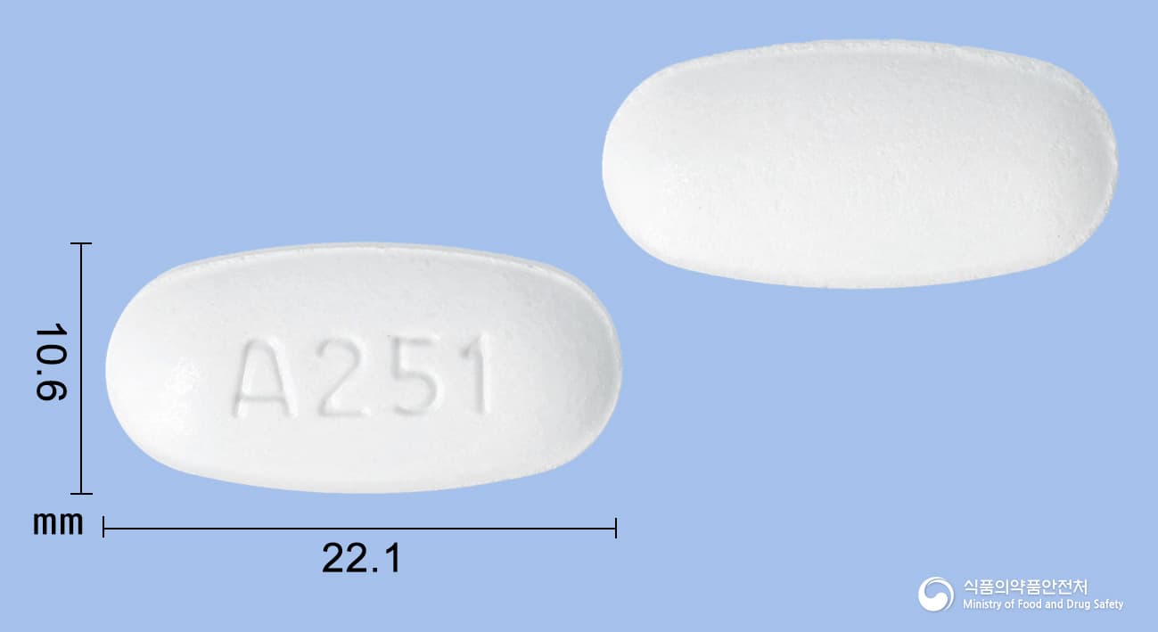 라니글듀오서방정2.5/1000밀리그램(리나글립틴,메트포르민염산염)