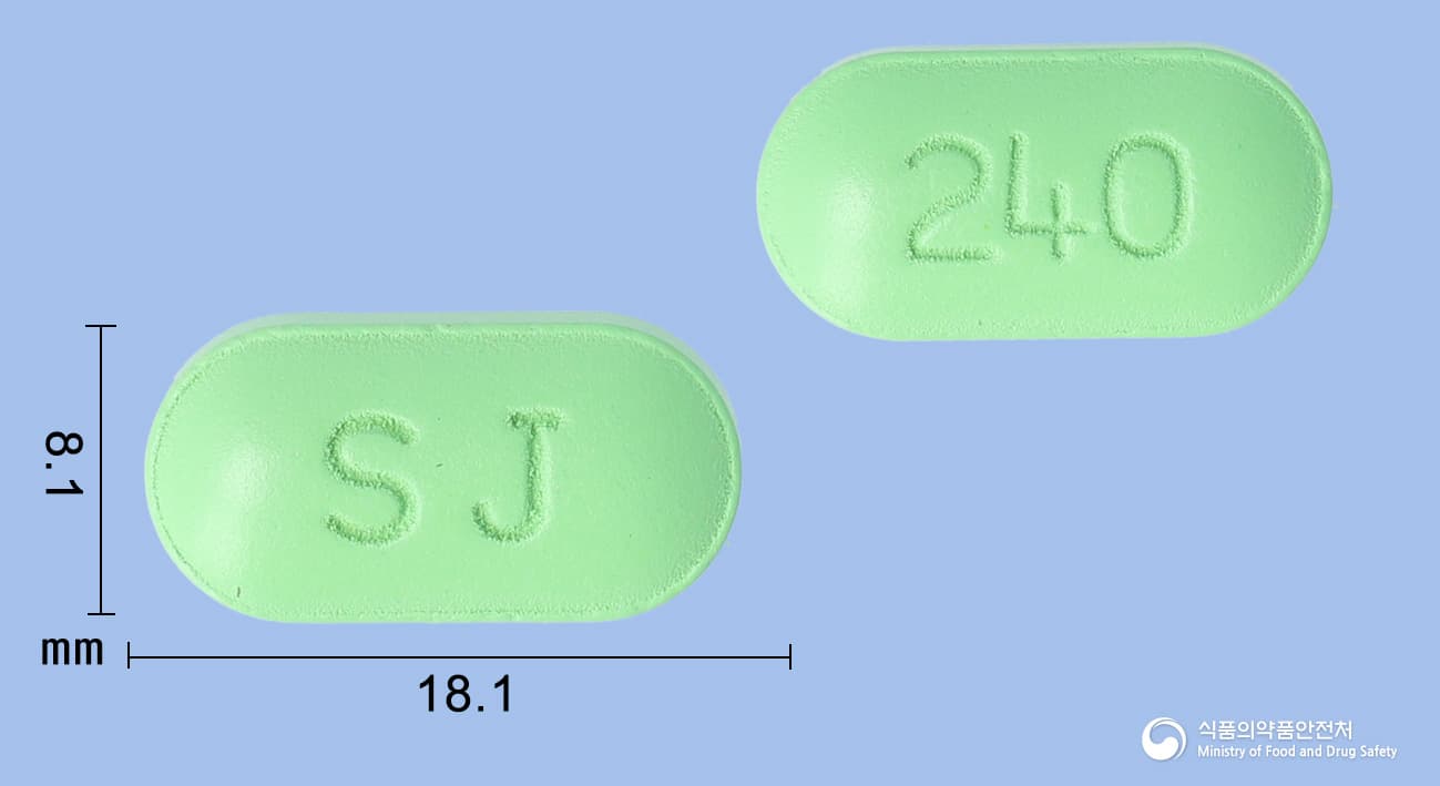 파누스정240밀리그램(은행엽건조엑스)